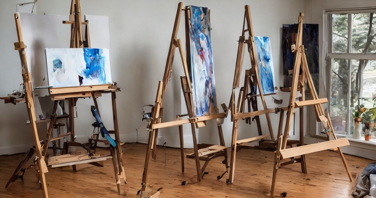 Gulvstaffelier: En praktisk og pladsbesparende løsning til kunststudier og atelierer